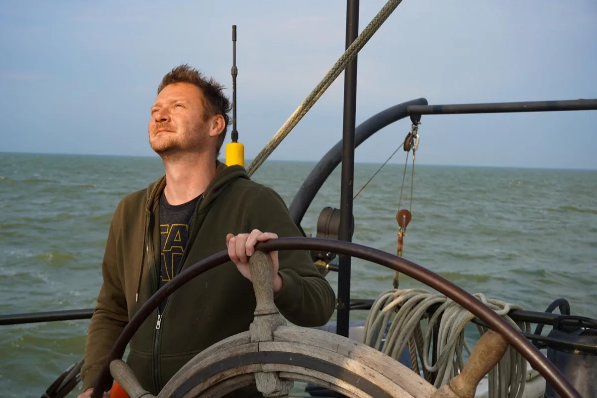 Jack Orange sailing