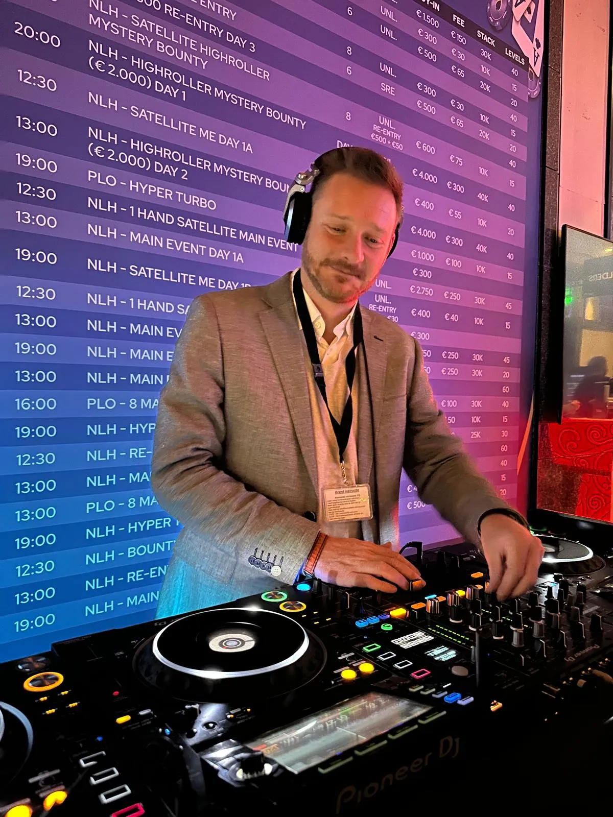 Jack Orange at the decks