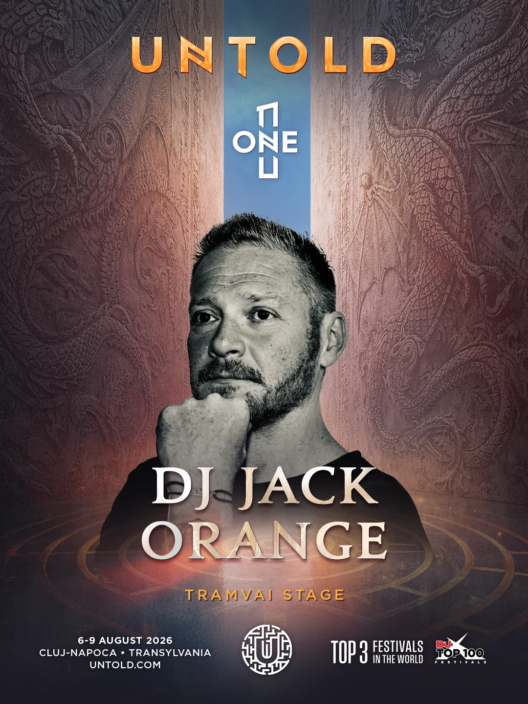 UNTOLD 2026 aankondiging: DJ Jack Orange, Tramvai Stage
